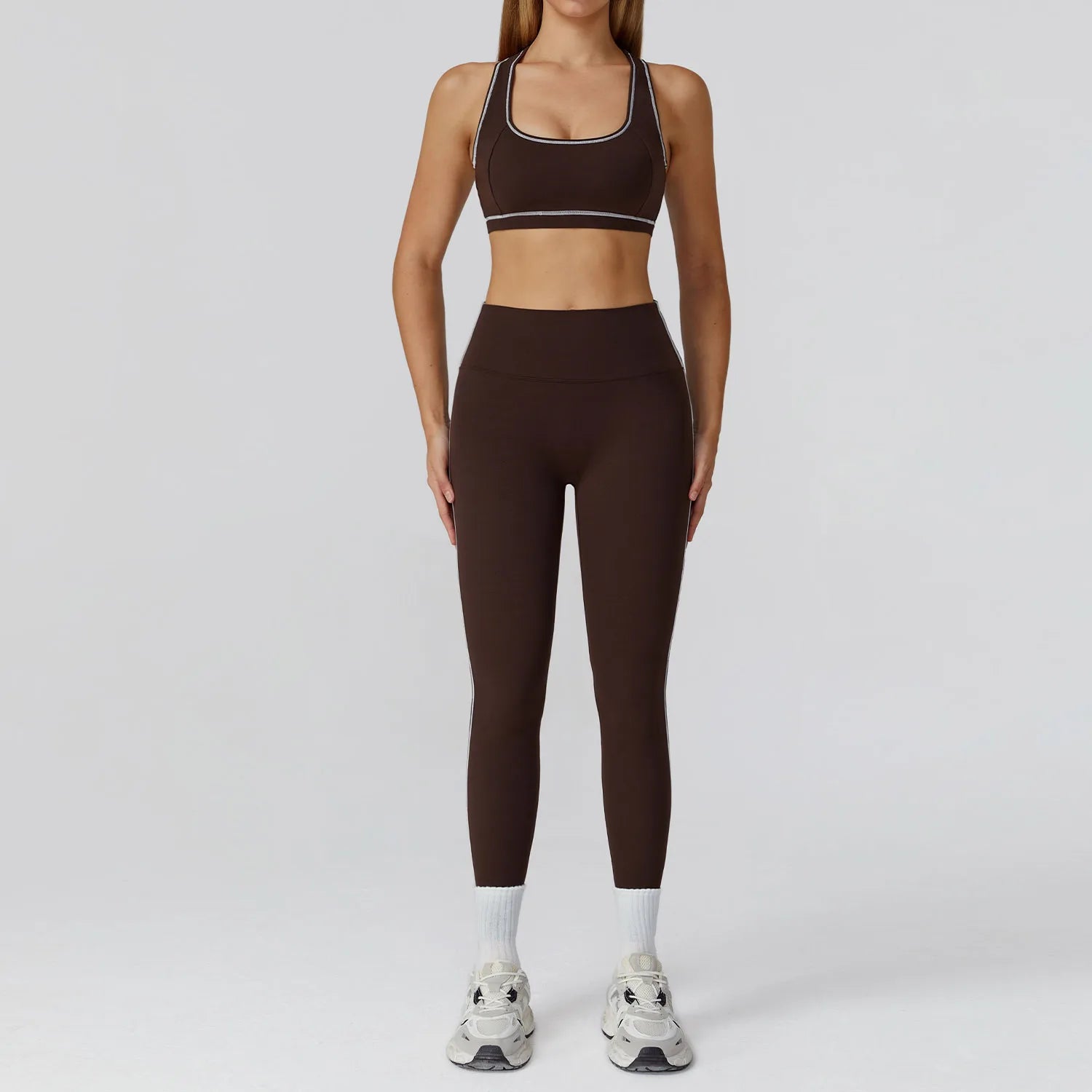 Seamless Yoga Set 2/3PCS Gym Clothes Sportswear Yoga Suits Women Fitness Set Tracksuits Sports Long Sleeve Jacket Gym Leggings