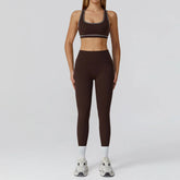 Seamless Yoga Set 2/3PCS Gym Clothes Sportswear Yoga Suits Women Fitness Set Tracksuits Sports Long Sleeve Jacket Gym Leggings