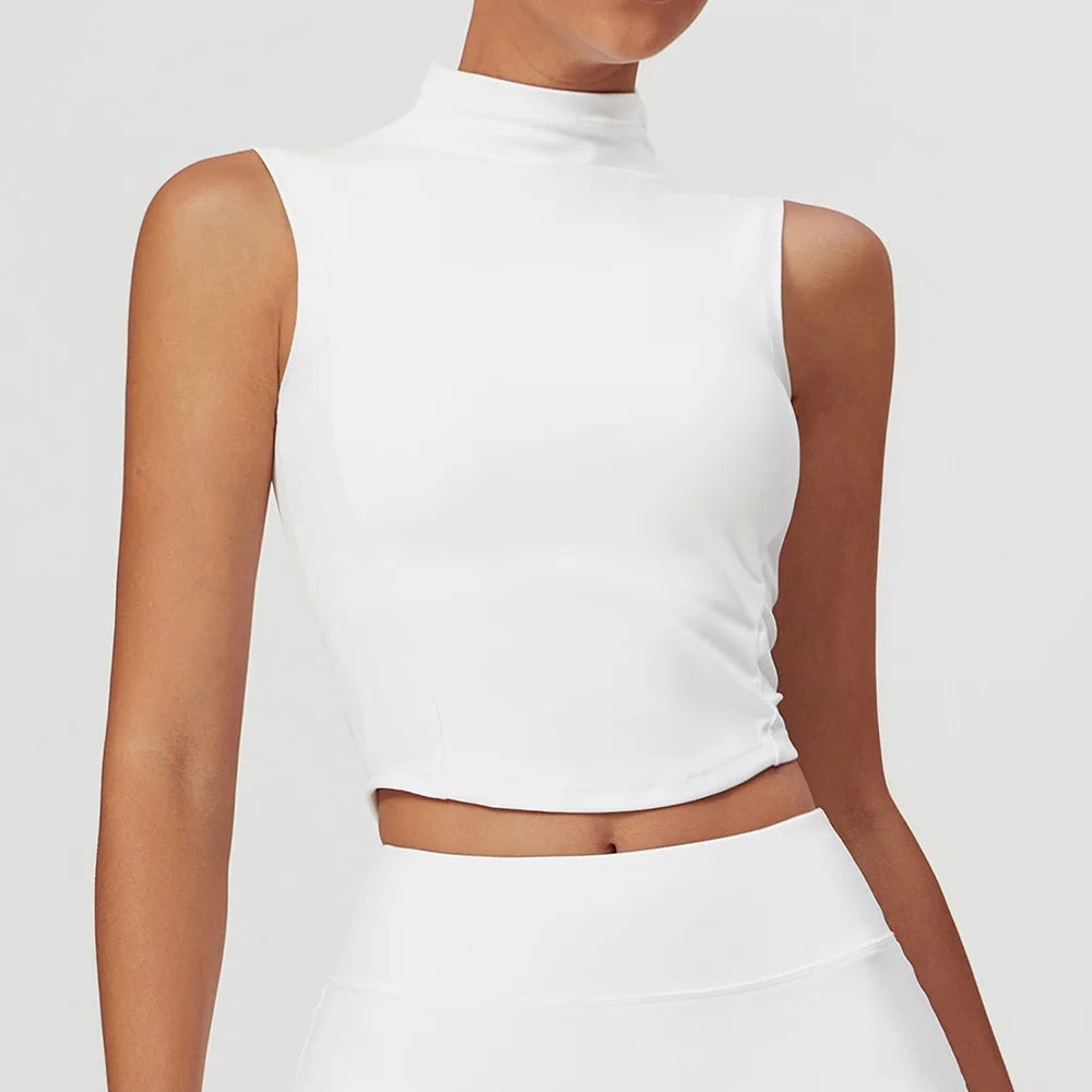 Tennis Skirt Leggings Tank Shorts Suit Yoga Gym Sets 2 piece Women Clothes Seamless Sports culottes Fitness Workout Sportswear