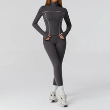 Seamless Yoga Set 2/3PCS Gym Clothes Sportswear Yoga Suits Women Fitness Set Tracksuits Sports Long Sleeve Jacket Gym Leggings