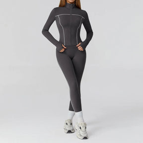 Seamless Yoga Set 2/3PCS Gym Clothes Sportswear Yoga Suits Women Fitness Set Tracksuits Sports Long Sleeve Jacket Gym Leggings