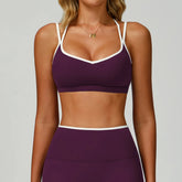 Sports Underwear Women Fitness Bra Workout Tops Gym Fitness Sports Bras Sexy Athletic Sport Bra Women Backless Gym Yoga Crop Top