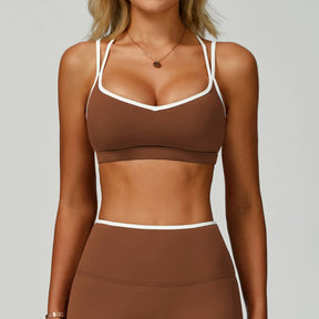 Sports Underwear Women Fitness Bra Workout Tops Gym Fitness Sports Bras Sexy Athletic Sport Bra Women Backless Gym Yoga Crop Top